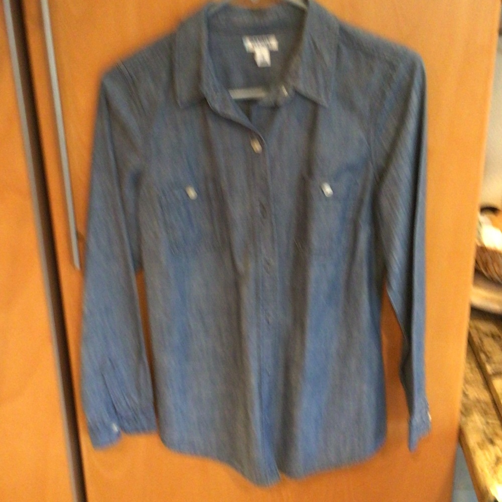 Old Navy button down denim s/p long sleeve